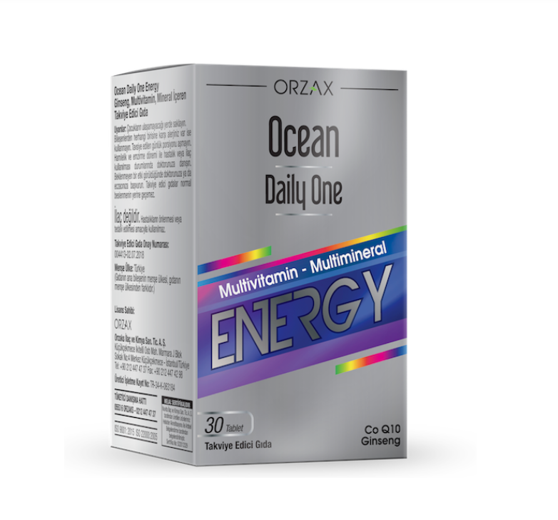 Orzax Ocean Daily One Energy 30 Tablet