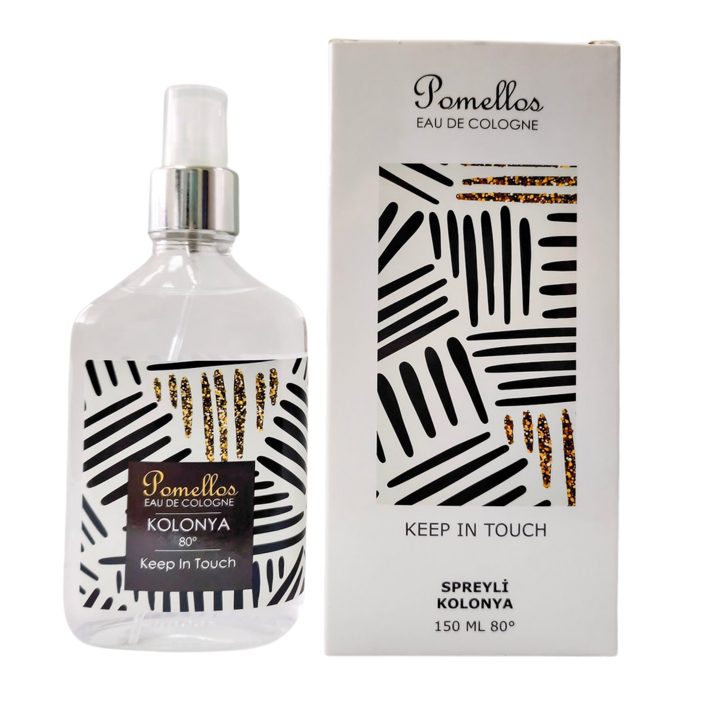 Pomellos Kolonya Sprey Cam Şişe 150ml