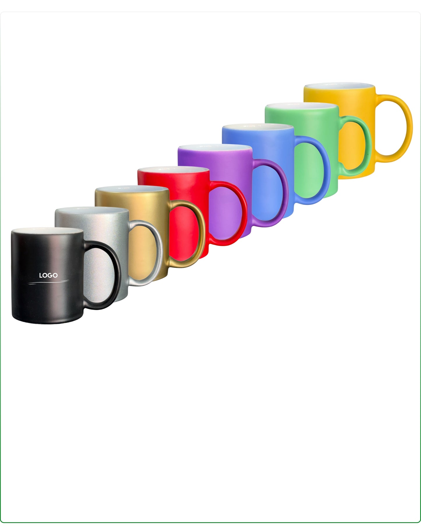 330 ml Core Mug Özel Renkli Kupalar