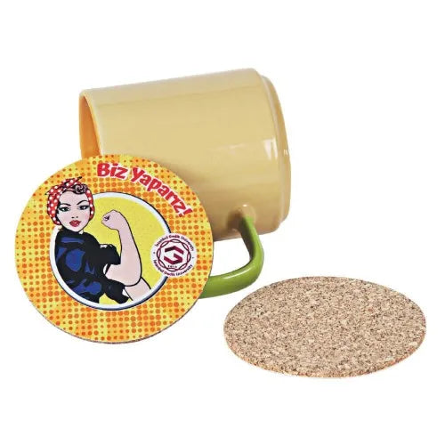 Ofset Mantar Bardak Altlığı