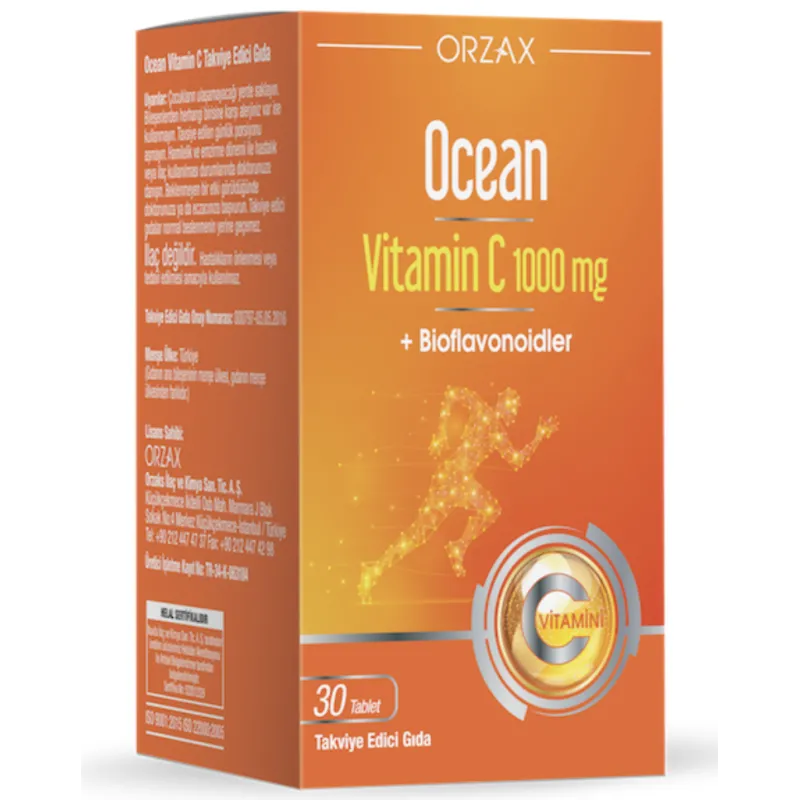 Ocean Vitamin C 1000 mg 30 Tablet