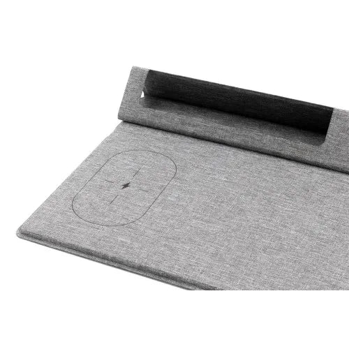 Portatif Kablosuz Şarj Özellikli Mouse Pad. Telefon Tutucu ve Kalemlik