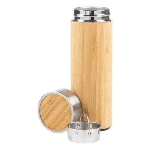 EccoTech 350 ML Ekolojik Bambu Çelik Dizayn Termos