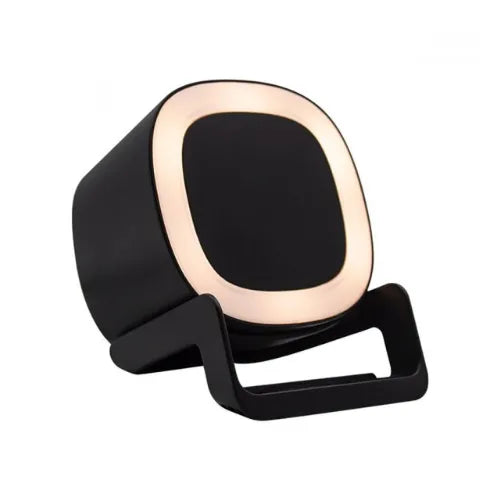 EccoTech Telefon Standı ve Led Logo özellikli Lamba Bluetooth Speaker Wireless Charger