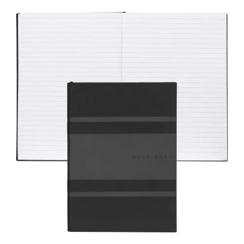Hugo Boss A5 Not Defteri Essential Gear Matrix - Siyah