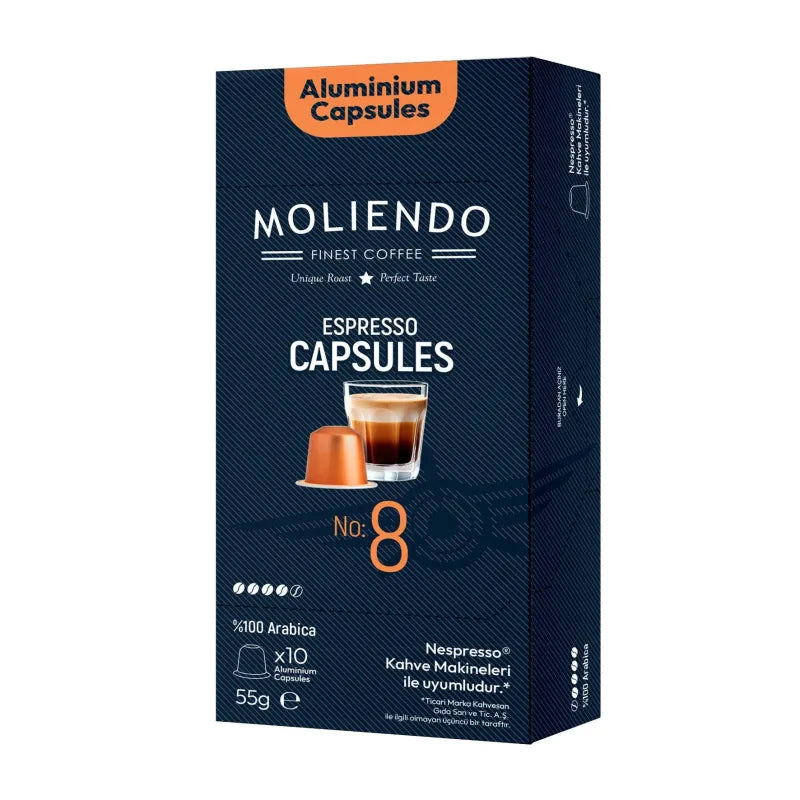 Moliendo Kapsül Kahve Çeşitleri x 10 adet