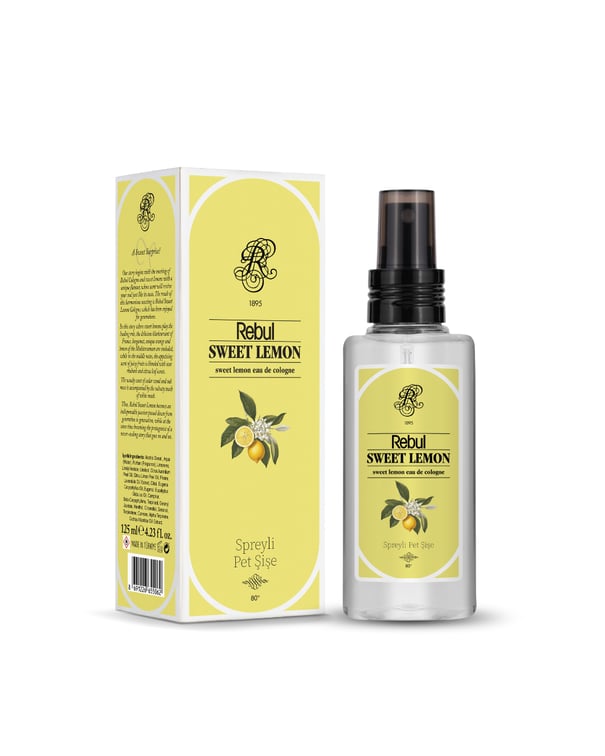 Rebul Pet Şişe Kolonya Serisi 125ml