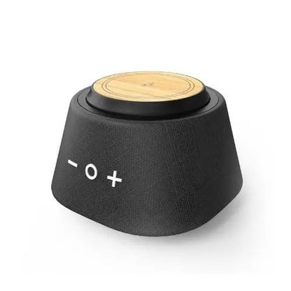 Ecco Tech Ekolojik Kablosuz Magsafe Şarj Cihazı + - Bluetooth Hoparlör Gri