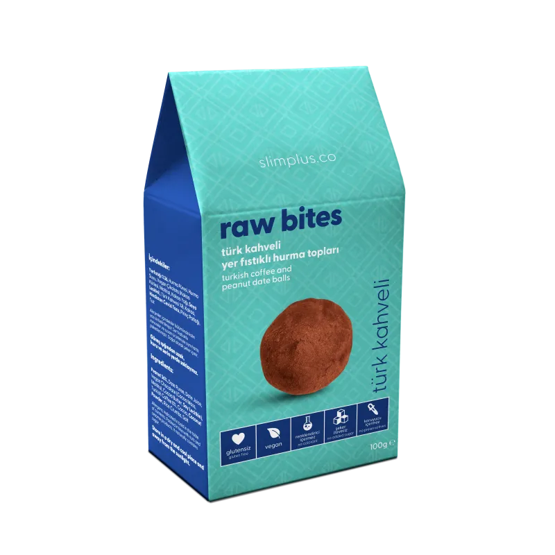 Slimplus.co Hurma Topları Raw Bites 100g